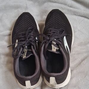 Brooks Black and White Women's Running Shoes
